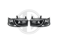 Designsatz Scheinwerfer Klarglas/Schwarz FüR VW T4 1990-2003