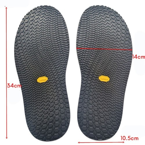 1 Pair Rubber Outsoles Insoles Anti Slip Full Sole Protector - Picture 2 of 7