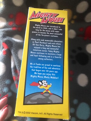その他 FUNKO WACKY WOBBLER MIGHTY MOUSE NIP~ Funko ~Wacky Wobbler~ Bobblehead~ Mighty Mouse