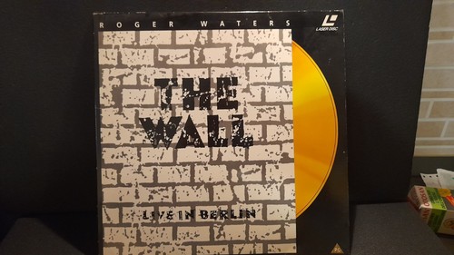 LASER DISC - ROGER WATERS , THE WALL LIVE IN BERLIN, 21 JULY 1990