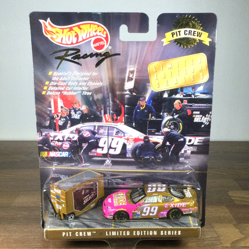 1998 Hot Wheels Racing Limited Edition Series Gold #99 Ford Taurus & Tool Box