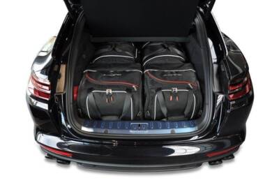PORSCHE PANAMERA ST 2017+ KJUST Dedizierte Kofferraumtaschen  4 stk