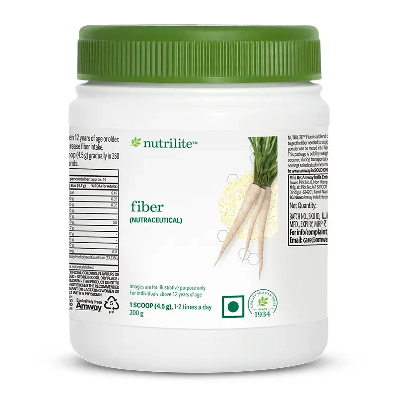 Polvo de fibra Amway 200 g apoya la función digestiva y restaura la fibra en tu cuerpo Foto 2 de 4