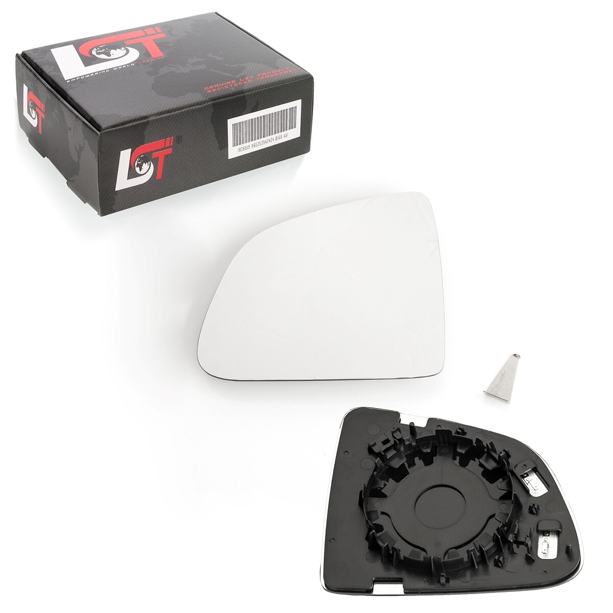 Mirror Glass Side Mirror Left Heated Convex for Tesla Y Model 5YJY from 2019