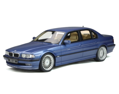 1:18 Otto Mobile BMW Alpina B12 6.0 V12 E38 Silver Alpina Decors 