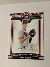 2022 Panini Stars & Stripes - Cade Fisher - USA 18U Team Auto 385/499🔥🔥🔥🔥