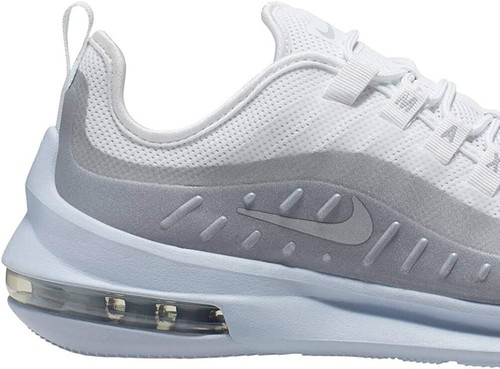 Women's Size 7 Nike Air Max Axis Shoes White Metallic Platinum AA2168-106 - Picture 3 of 10