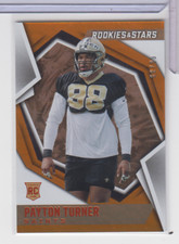 Payton Turner Saints 2021 Panini Rookies & Stars RC Orange /99 #148 072622AZCD29