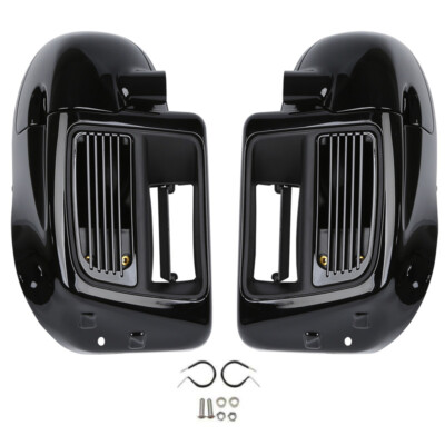 Harley Davidson Lower Vented Leg Fairing With Speaker Pods, Fits 2014 2023 Touring Road King Street Glide Road Glide Electra Glide 2014 Later Air Cooled Touring No Speaked Included Harley Davidson Lower Vented Leg Fairing With Speaker Pods, Fits 2014 2023 Touring Road King Street Glide Road Glide Electra Glide 2014 Later Air Cooled Touring No Speaked Included