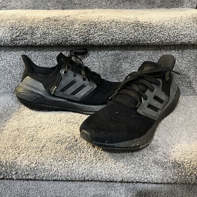 Adidas Ultra Boost 22 Triple Black Mens Size US 10 Athletic Sneakers Shoes 