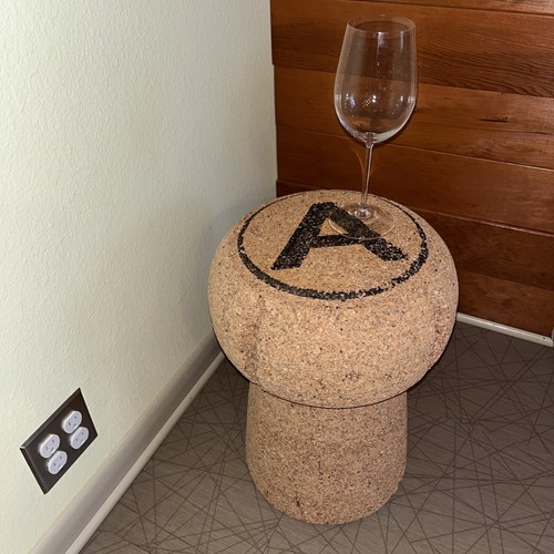 18 Inch “A” Champagne Cork Stool from Armstrong Flooring Co.