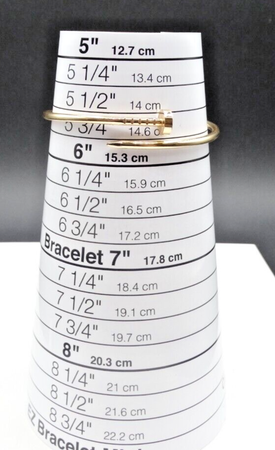 Cartier Size 15 Juste Un Clou Nail 18k Yellow Gold with Cartier