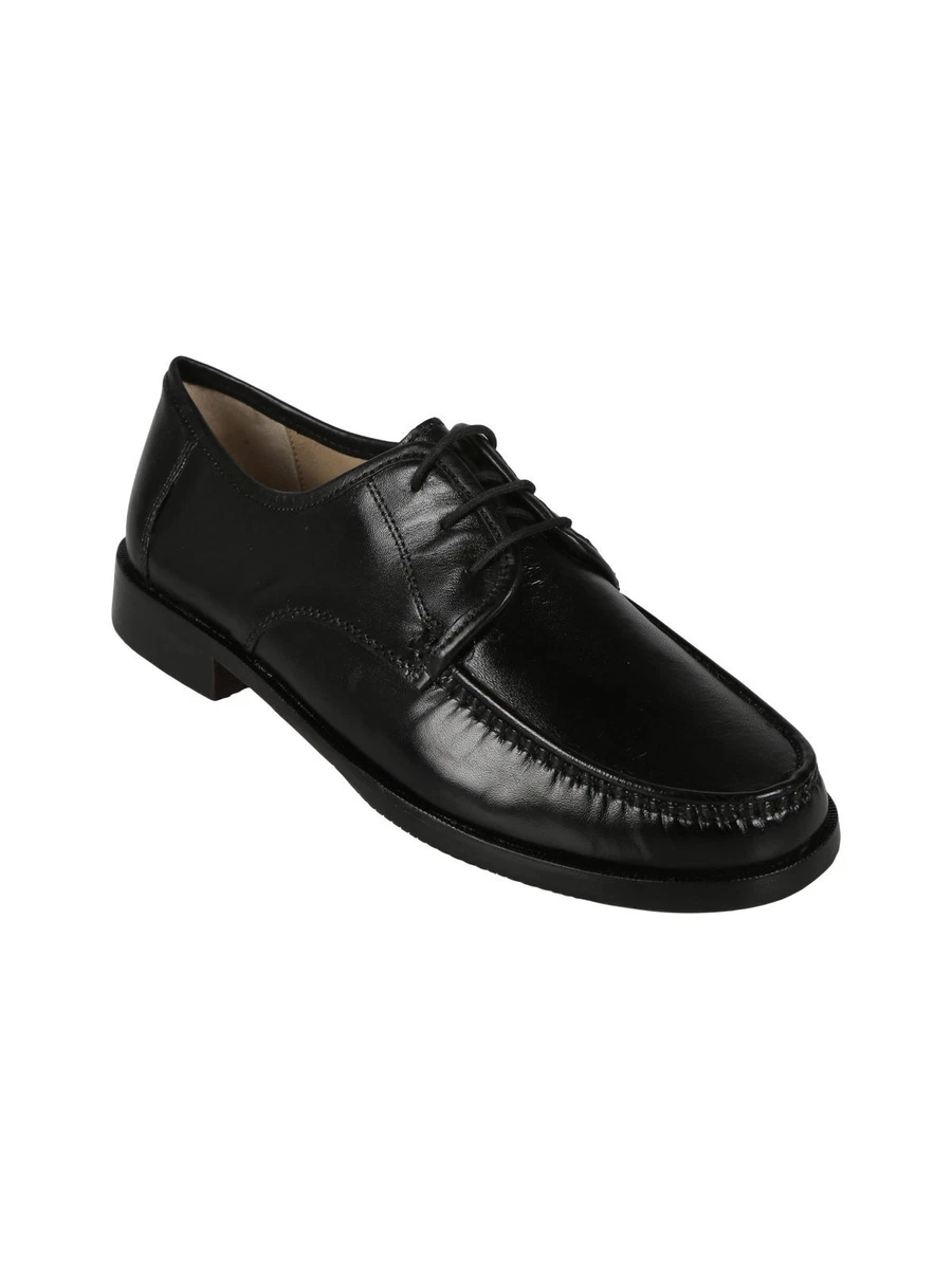 Chaussures Homme Simili Cuir Noires Pointure 43 - Fabrication Artisanale, Occasion En Bon état, Style Casual