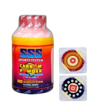 SSS Practice XL 500g Carrom Powder White with 2 Pool Ball Striker US