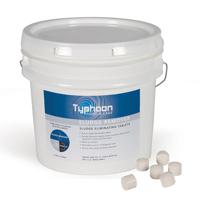 Atlantic Typhoon Pond & Lake Sludge Remover - (768) 1/2oz Tablets 24 lbs TPWSR24