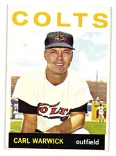 1964 Topps - #179 Carl Warwick