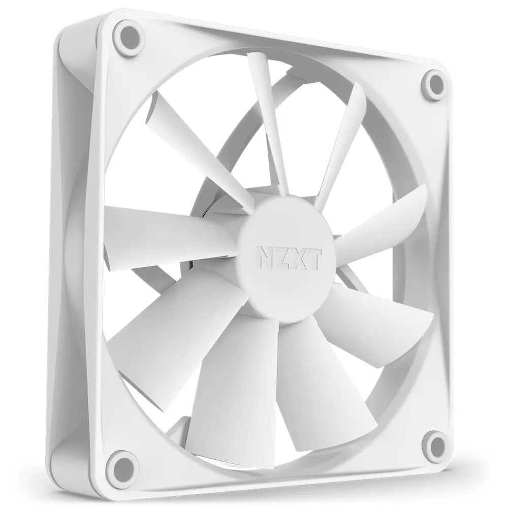 NZXT F120Q Quiet Airflow Fans - RF-Q12SF-W1 - Increase Air Volume - 120 mm  Fan