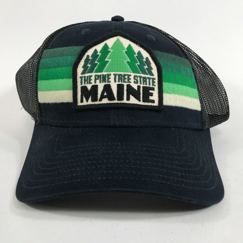 Pine Tree State Trucker Hat Mesh Back 