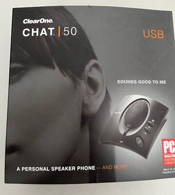 Clear One Chat 50 USB HD Conference Freisprecheinrichtung Gruppen/Meetingräu