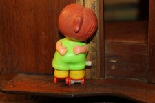 Vintage 1979 Tomy Wind Up Roller Skating Little Girl
