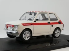 MCG Model Car Group Fiat 126 look Abarth white 1972 1/18 MCG18325