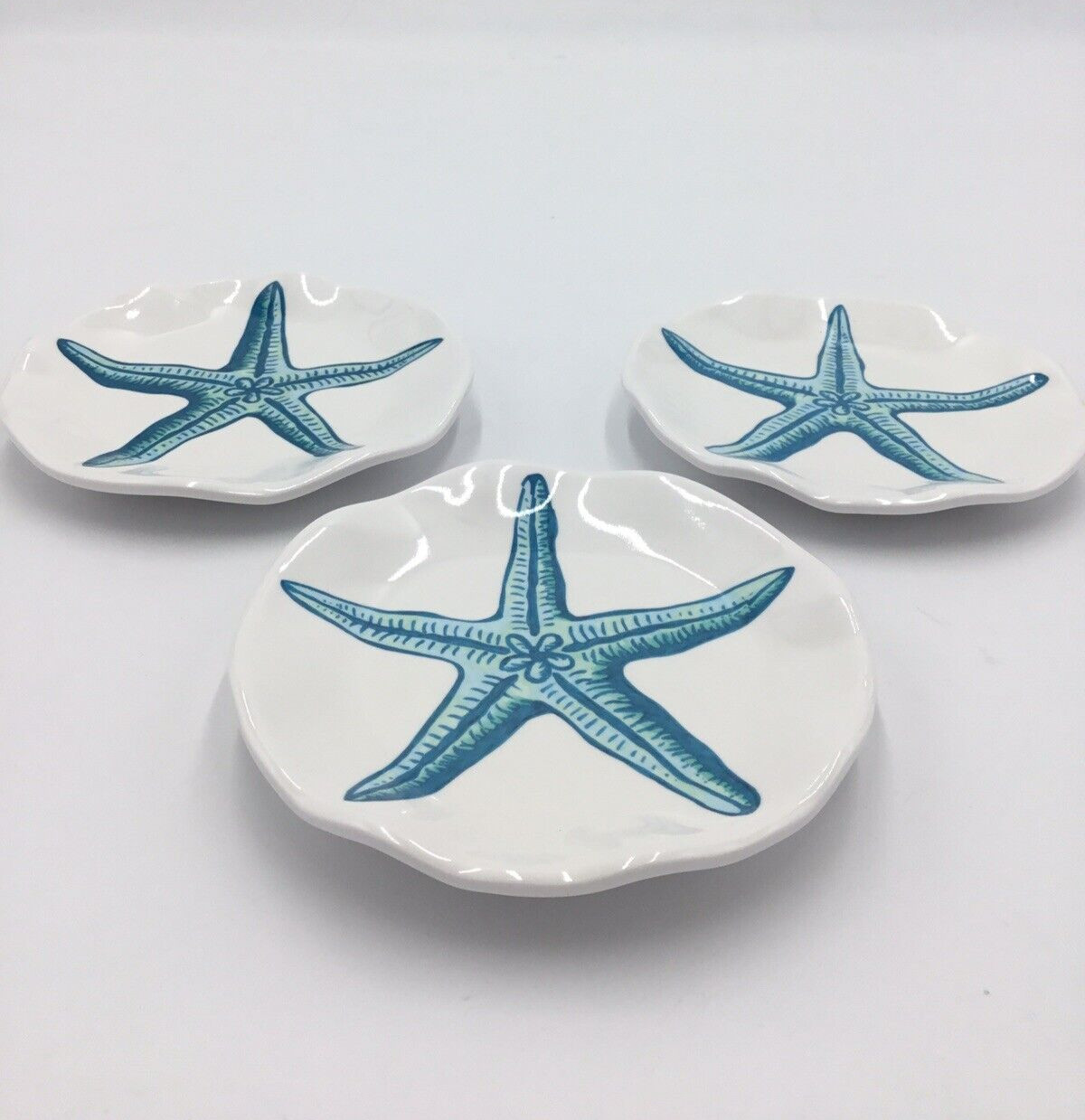 Q КВАДРАТНАЯ тарелка Captiva, 3 шт. Декоративная тарелка из меламина 5,5 для закусок и десертов