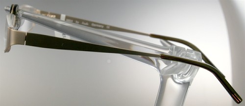 HALBZEIT 6604 Brille Brillengestell Lesebrille Braun Gold Damen Herren NEU - Bild 3 von 3
