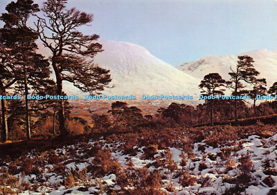 D028692 Eine Schneeszene der Grampian Mountains vom Loch Tulla. Argyllshire. C.
