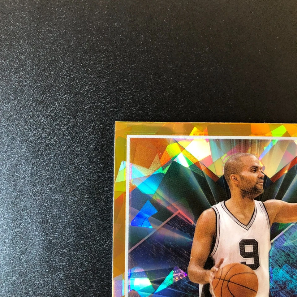 2023 Topps Chrome Sapphire Tony Parker Gold Refractor 46/50 #104 - Image 2 of 4