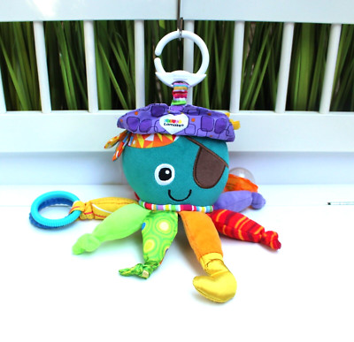 Lamaze Captain Calamari PIRAT OKTOPUS KRAKE Activity Kuscheltier Spiegel Rassel