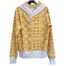 Ashley Isham Yellow Patterned Hoodie - Size Small