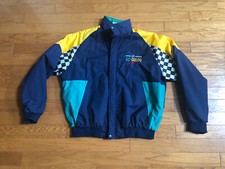 Vintage 1990s AC-DELCO Racing Windbreaker Jacket XL Made IN USA