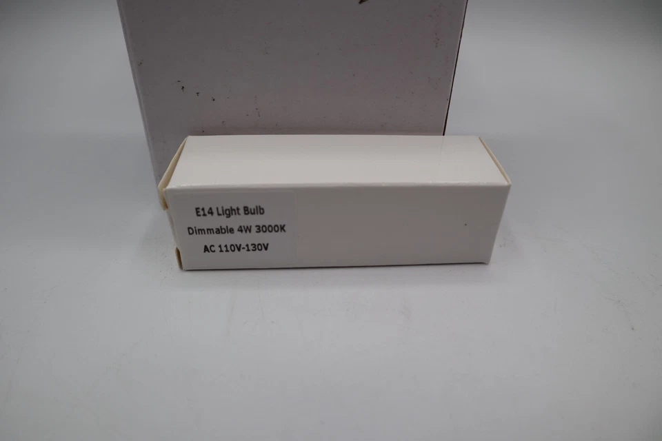 E14 LED Bulb Dimmable European Base 40 Watt Equivalent 400LM Soft White 3000K - Image 3 of 4