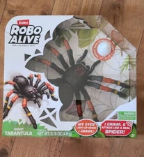 Zuru Robo Alive 38.5cm Giant Tarantula/Spider Kids/Children Toy 3y+ Black NEW