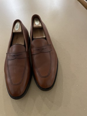 Burnished Dark Tan Calfskin