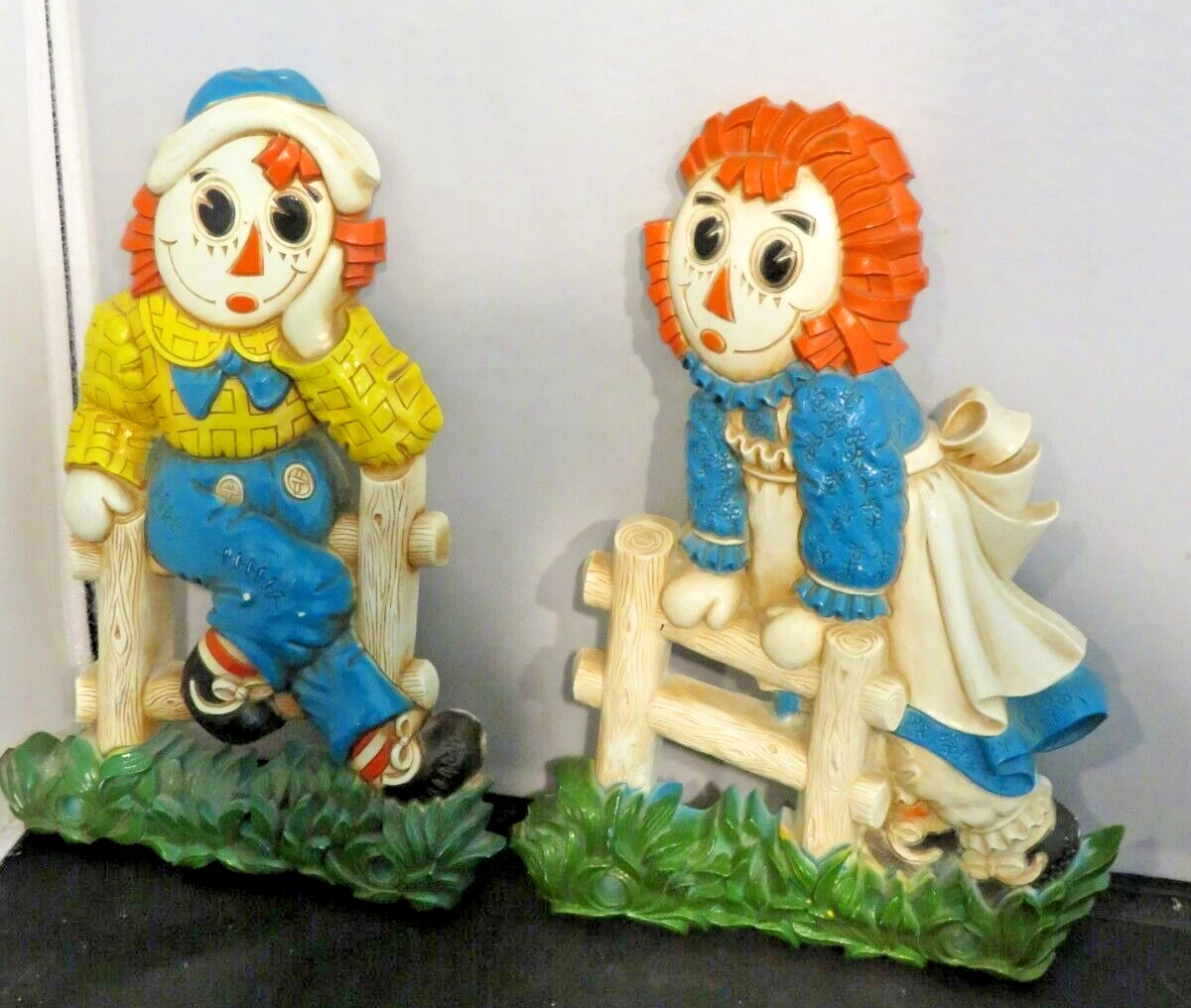 Raggedy Ann And Andy Wall Plaque for sale | eBay