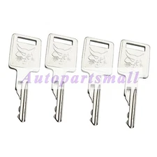 4pcs Ignition Key 6693241 fit Bobcat S100 S130 S150 S160 S175 S185 S205 S220