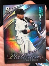 2019 Bowman Platinum Presence Victor Victor Mesa PP-10 Marlins!