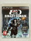 Binary Domain - Limited Edition - Sony PlayStation 3 - Complete - Region Free
