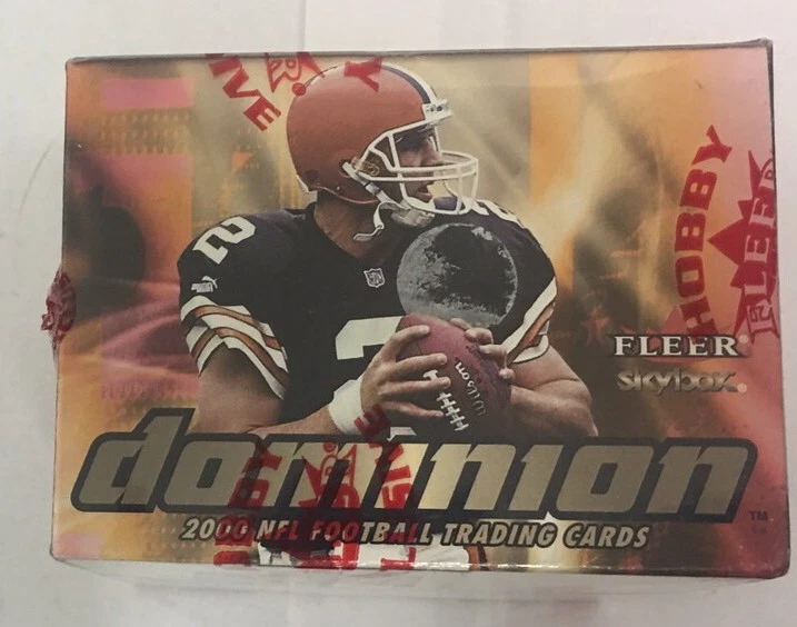 2000 Fleer Skybox Dominion Football Factory Sealed Hobby Box Tom Brady RC? FASC - Image 4 of 4
