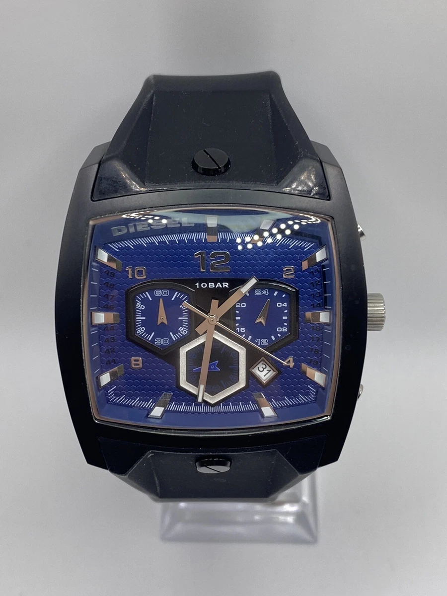 Montre diesel carré hot sale