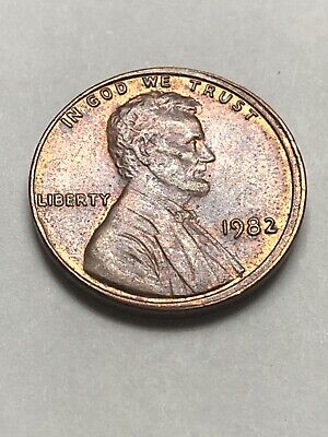 1982 Lincoln Cent Broadstrike/Rim Error Great Error Coin 1982 Lincoln Cent Broadstrike/Rim Error Great Error Coin