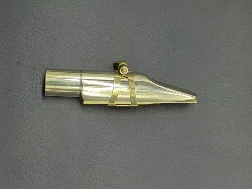 Saxofón alto soprano tenor profesional boquilla de metal piezas de laca dorada 5-9 - Imagen 14 de 38