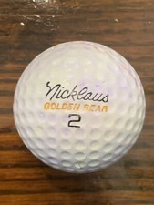 Vintage Golf Ball Jack Nicklaus Golden Bear 2