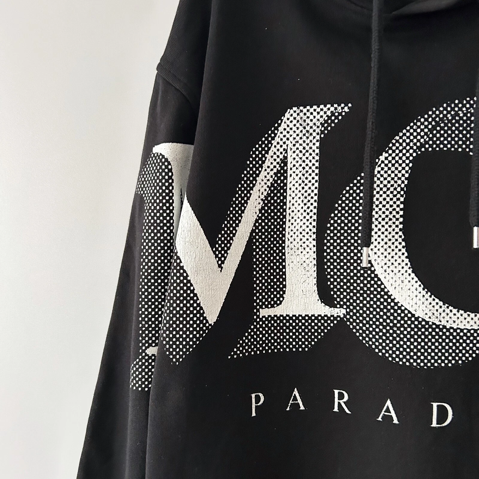 felpa con cappuccio logo mcq alexander mcqueen