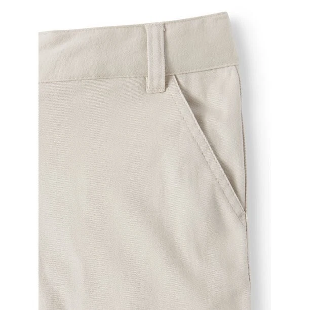 George Shorts Girls Size 5 Khaki School Uniform Bermuda --J4-- - Image 3 of 3