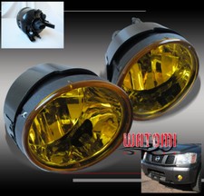 Bumper Driving Yellow Fog Light Lamp Bulb For 04-15 Titan05-07 Armada 09 10 11