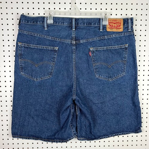 Levi's 550 Jeansblau Jeansshorts Gr. 44 Jorts Classic Vintage Baumwolle Regular