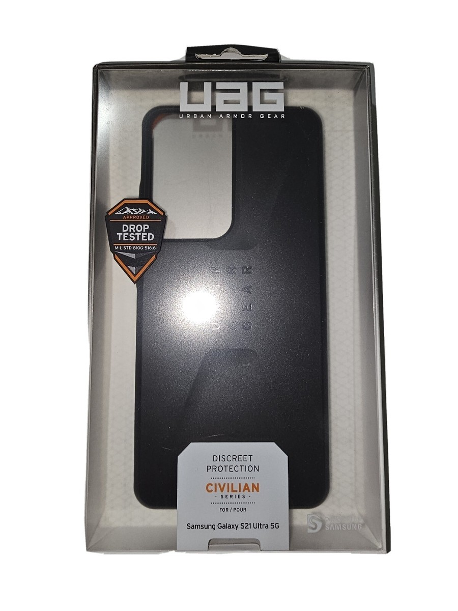 UAG Civilian Series Case for Samsung Galaxy S21 ULTRA 5G Black