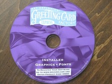 Art Explosion Greeting Card Factory Express CD - ROM